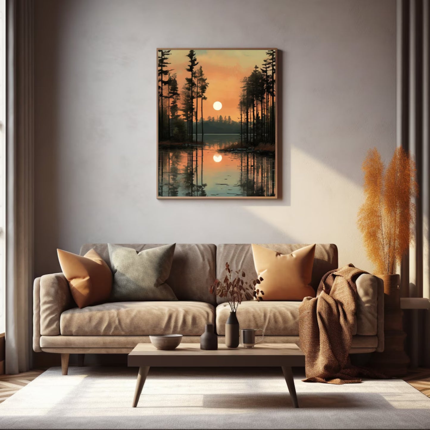 Pine Forest Wall Art