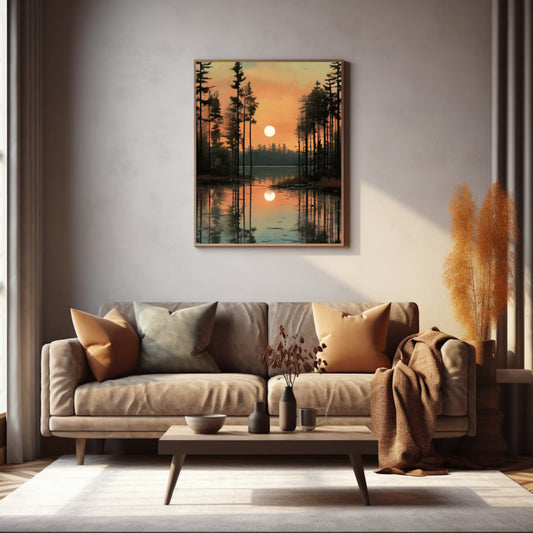 Pine Forest Wall Art