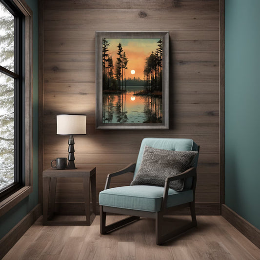 Pine Forest Wall Art